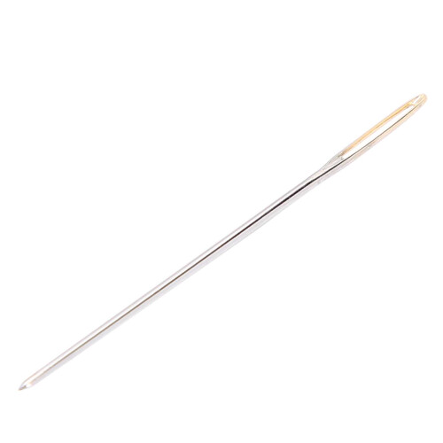 100 Large Eye Stitching Needles 24# w/ Box - Durable & Versatile for Crafting 2