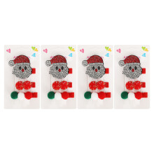 Haarclips met kerstthema: schattige en stijlvolle feestelijke haaraccessoires, gemaakt van hoogwaardig materiaal met magnetische versieringen,