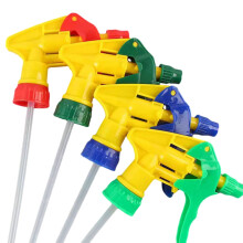 Trigger Sprayer Nozzle Heads, Chemical Resistant Heavy-Duty Replacement Spray Nozzles Low-Fatigue Trigger Durable Plastic Adjustable Nozzle for