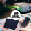 Desktop Projector Stand 360Degree Adjustable Portable Tabletop Black 3