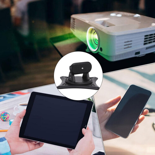 Desktop Projector Stand 360Degree Adjustable Portable Tabletop Black 2