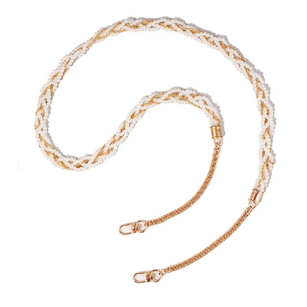 Mobile Phone Chain Universal 120 Cm Crossbody Lanyard With Metal Buckle Braided Bead Rope 9199774404082