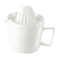 Manual Citrus Juicer Cup Compact Ceramic Design for Lemon Orange Grapefruit MultiFruit Press