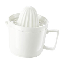 Manual Fruit Juicer Cup with Removable Ceramic Lemon Squeezer for Easy Juice Extraction Kitchen Tool