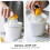 Manual Fruit Juicer Cup with Removable Ceramic Lemon Squeezer for Easy Juice Extraction Kitchen Tool 4