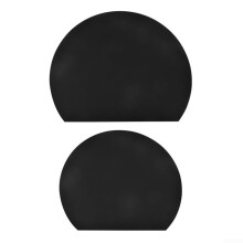 Non Slip Kitchen Cutting Board Double Sided TPU Dishwasher Safe Space Saving Semicircular Shape