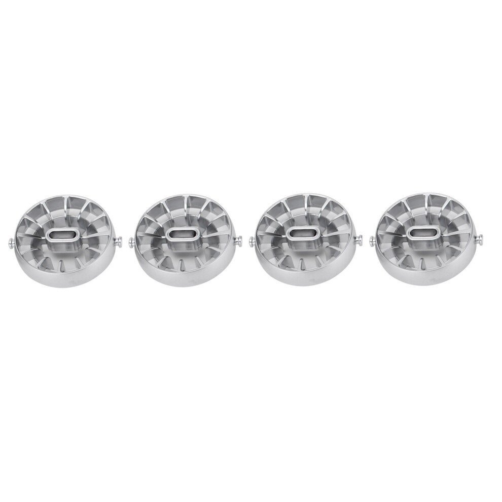 4Pcs Car A/C Outlet Cover Set For Smart C453 W453 Matte Chrome 4661378060322