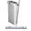 Flat Mop and Bucket with Hands Spin Drying, Reusable Microfiber Pads for MultiSurface Cleaning 1