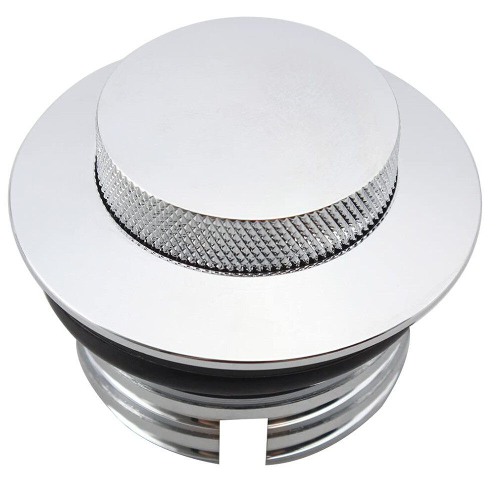 Motorbike Tank Caps Aluminum Fuel Cap For Harley Touring Electra Glide Road King Street Glide Softail Chrome 9426802695496