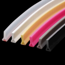Waterproof Silicone Floor Seal Strip 1M Black Shower And Kitchen Water Blocker Drain Barrier Bathroom Flow Control