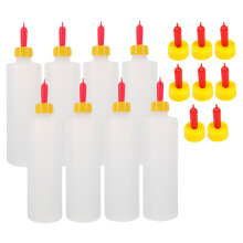 Reusable Animal Feeding Bottles For Lambs And Calves With Removable Pacifiers, Milk Nursing Kit For Piglets And Goats