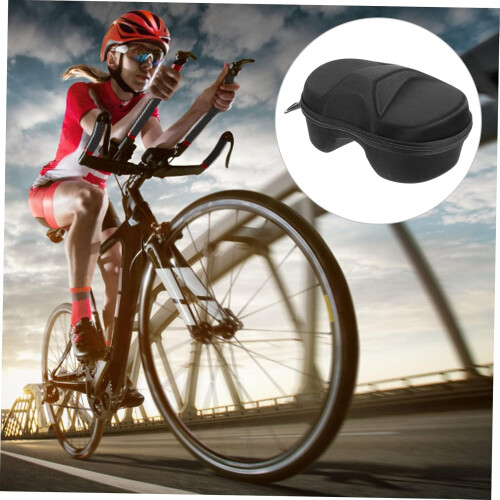 Protective Ski Goggle Case Large Glasses Storage Hook Zipper for Convenience 1