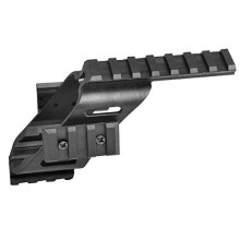 Universal Pistol Scope Sight Laser Light Mount Quad Rail 7/8Inch Weaver Picatinny for Glock 17