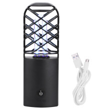 Luce LED UV regolabile per uso interno, attrazione e trappola istantanea per insetti, sicura per case con bambini e animali domestici, carte adesive