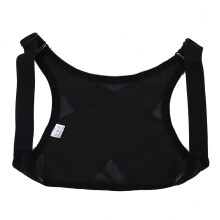 Correttore posturale assorbente dell'umidità, tutore posturale per uomo e donna con design a gilet, tessuto confortevole, sostiene spalle e schiena,
