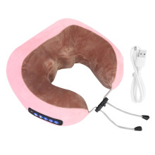 Anpassbare Massageprogramme, beheiztes Nackenmassagegerät, ergonomisches Design für optimalen Komfort, perfekt für Reisende, die überall