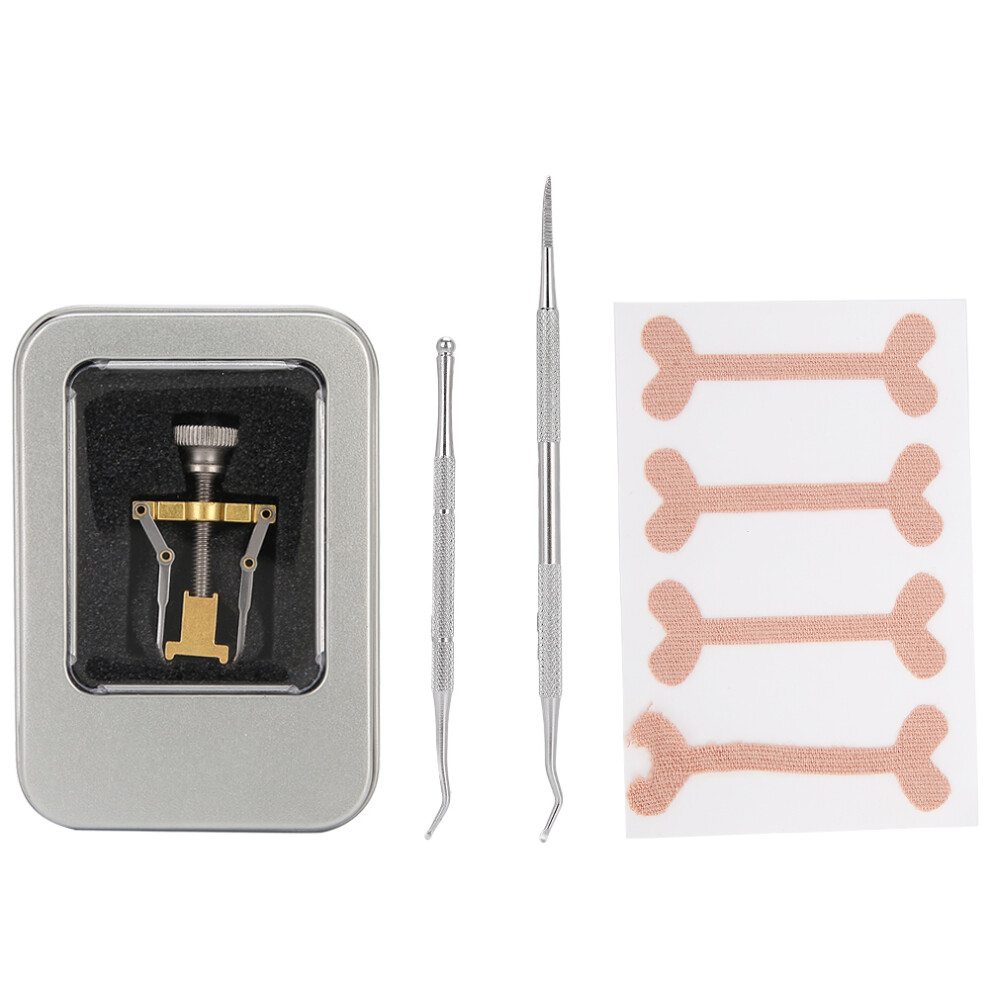Ingrown Toenail Corrector, Featuring Healthy Growth Elastic Patches & Gentle Applying Lever Mechanics Tools for Pain-Free Treatment For Nightclubs
