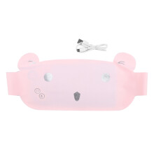 Cordless Heating Belt For Menstrual Cramps, Electric Waist Massager With Massage Vibration And Fast Heating Functions, Comfortable Fit Adjustable