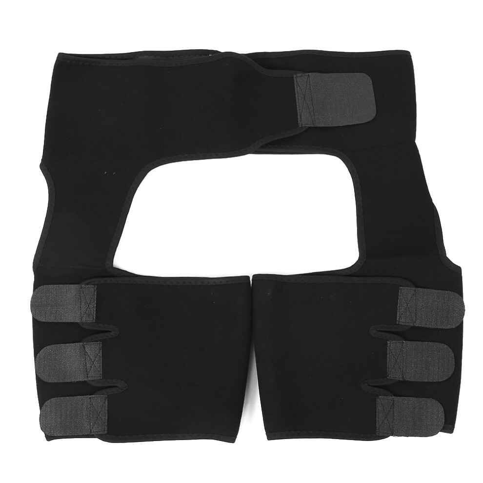 Neoprene Thigh Trimmer with Adjustable Straps, Exercise Shaping Wrap for Increased Perspiration and Hip Lifting Benefits For Halloween Parties