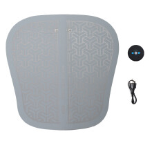 TENS Massage Technology Foot Massager with LCD Display, Remote Control Back Massager for Neuropathy Pain Relief and Muscle Stimulation via Low-Freque