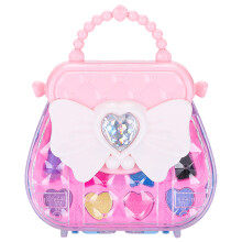 Idée cadeau jouet pour filles : maquillage lavable pour enfants, matériaux non toxiques pour une sécurité optimale, sac à main ou bandoulière