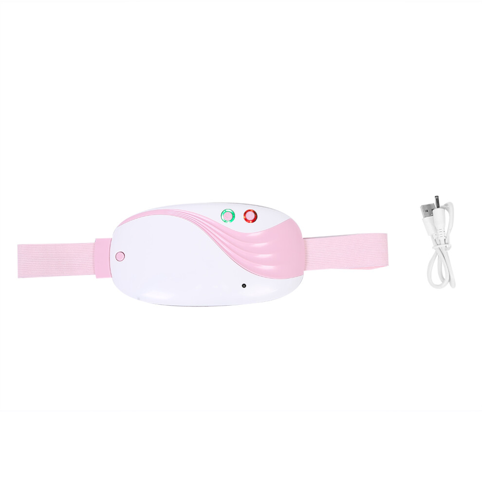 Portable Cordless Heating Pad With Graphene Technology Rechargeable Fast Heating Menstrual Cramp Relief Belt Featuring Vibration Massage Modes