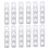 Connectable Hanger Hooks Multi Purpose Thick PP Material Space Saving Series Foldable Clothes Storage Rack, Load Bearing Capacity Closet Organizer 1