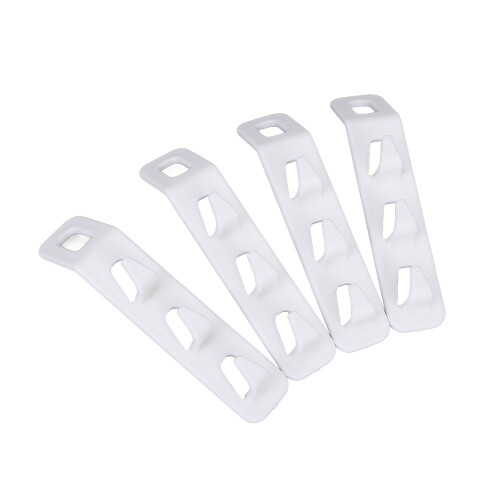 Connectable Hanger Hooks Multi Purpose Thick PP Material Space Saving Series Foldable Clothes Storage Rack, Load Bearing Capacity Closet Organizer 1