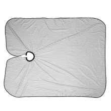 Elegante grembiule da barbiere per parrucchieri, design unisex, asciugatura rapida, elastico regolabile, mantellina da taglio leggera e comoda con