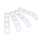 Connectable Hanger Hooks Multi Purpose Thick PP Material Space Saving Series Foldable Clothes Storage Rack, Load Bearing Capacity Closet Organizer 3