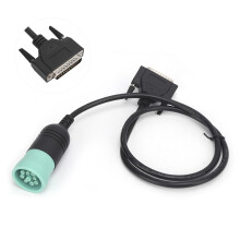 Durable 9Pin Female to 25Pin Male Truck Diagnostic Cable J1939 Use