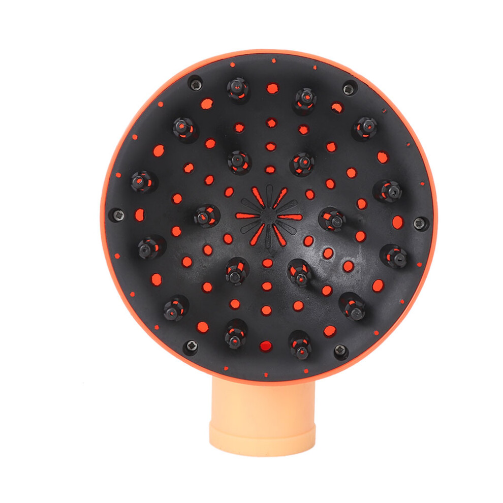 Professional Hair Diffuser For Blow Dryers, High Temperature Resistant Volumizing Attachment For Curly Hair, Minimizes Heat Damage With Even Airflow