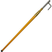 Telescopic Boat Hook Pole Extra Long Extendable Dock Pole For Boat Docking 4m 5m 6m 8m Stainless Steel Hook Yellow