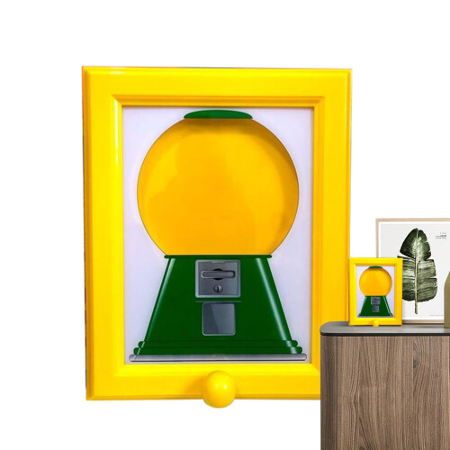 Vintage HandyCandy Frame Desktop Vending Machine Mini Candies Collectible Candy Frame