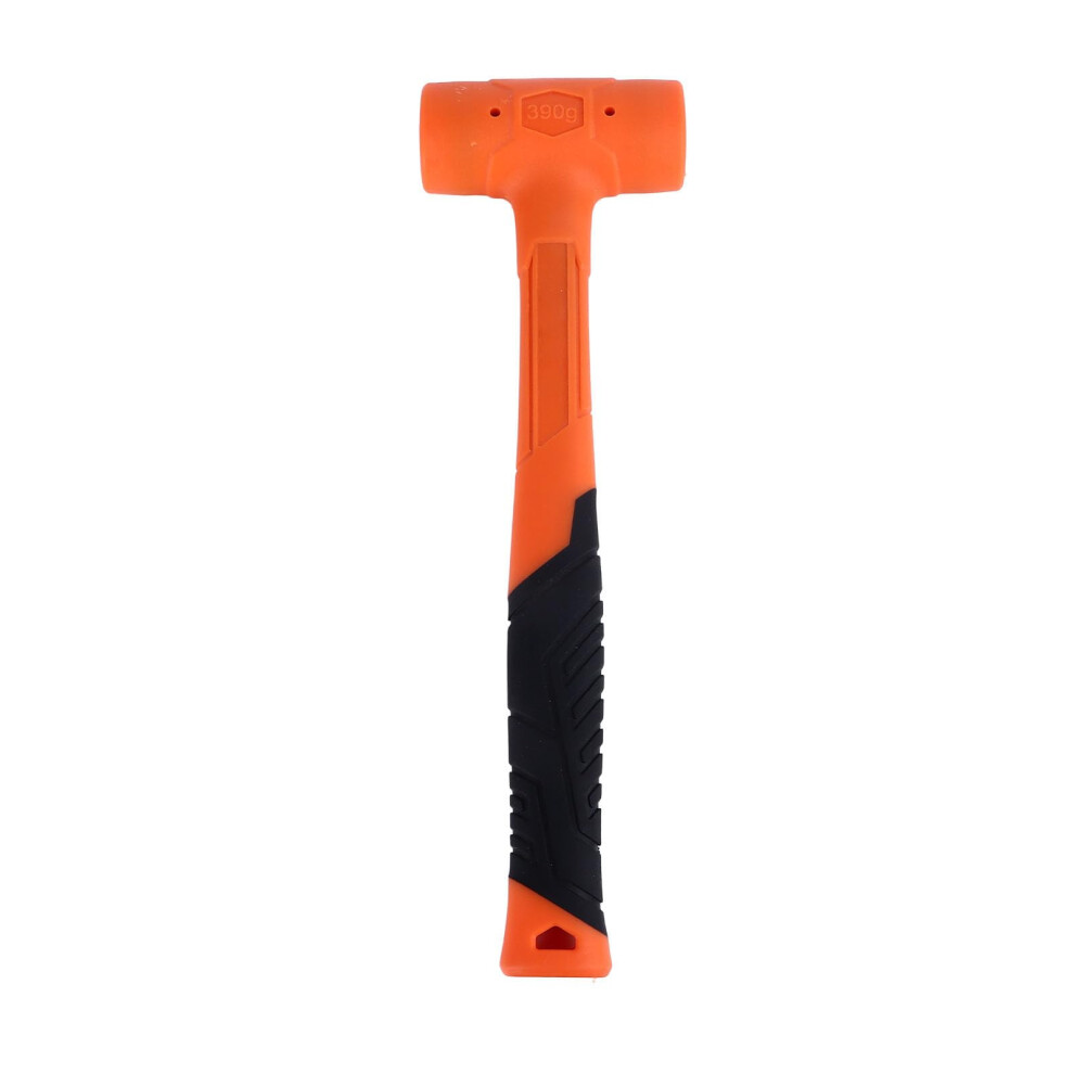 Rubber Mallet Hammer Non Elastic 0.5Lb Rubber Construction Flat Striking Face For Installation And Hammering Tasks Durable Tool 9347817218473