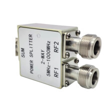 Advanced Wireless Communication Power Splitter 5MHz1000MHz, 1 to 2 Splitter, NType Connector, RF Signal Splitter