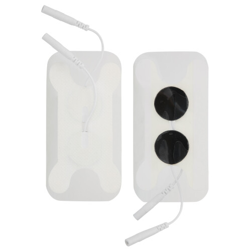 Aparelho portátil de eletroterapia, com eletrodos de qualidade comprovada, compatibilidade universal com diversos aparelhos TENS, seguro e 2