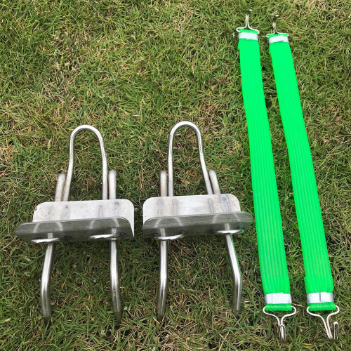 Multi-Function Tree Climbing Spikes 304 Stainless Steel Pole Hook Non Slip Tool 1