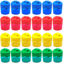 Sacapuntas manual, opciones de colores vibrantes, empaque exquisito para un almacenamiento conveniente. Para fiestas de Halloween, para clubes