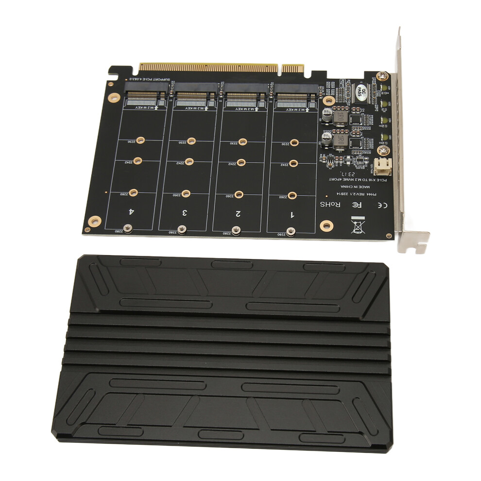 Quad M.2 Nvme-Zu-Pcie-Adapter, 32 Gbit/S, 7661675692438