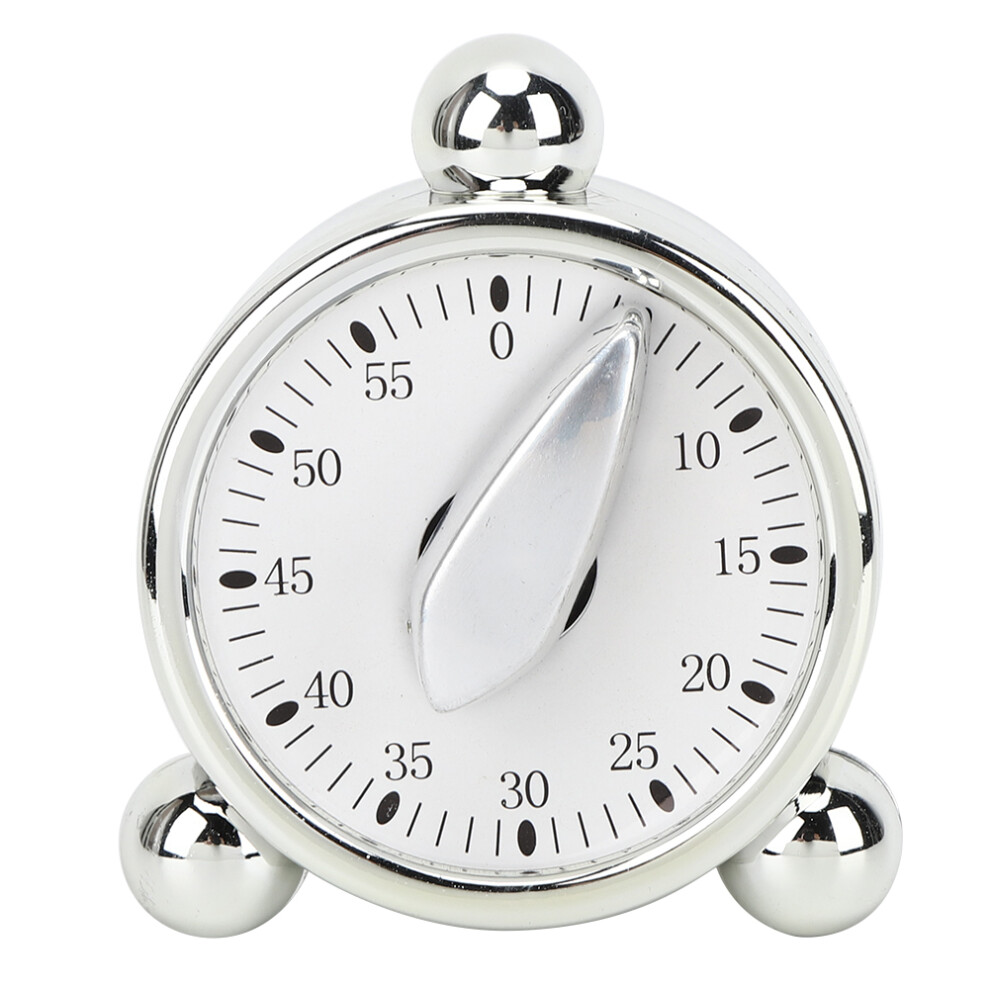 Mechanical Timer for Accurate Timekeeping, Clear Scales with Arabic Numerals for Easy Reading, Vintage Alarm Clock Appearance for Aesthetic Appeal, H