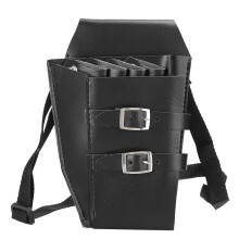 Waterproof Hair Stylist's Kit, Professional Hairdressing Tools Holster, Multi-Pocket Function for Efficient Grooming with High-Quality Pu Leather