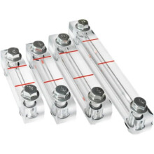 Screw Air Compressor Oil Mirror Sight Glass 120mm M10 Screw, Oil Level Gauge Window, 1 Pc