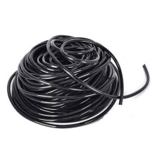 Durable PVC Material Drip Irrigation Hose for Automatic Plant Watering System, High Flexibility Blank Distribution Tubing UV Resistant, Supports