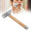Ξυράφι με ξύλινη λαβή που εφαρμόζει καλά, φορητό, αντιολισθητικό για χτένα με 6