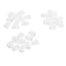 Gitarren-Fingerprotektoren M-Größe 30 Stück Silikon Atmungsaktive transparente Abdeckungen AU
