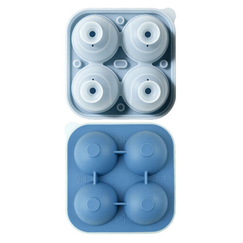Easy Releases Silikon-Eiswürfelform mit bezaubernder-Blau 4