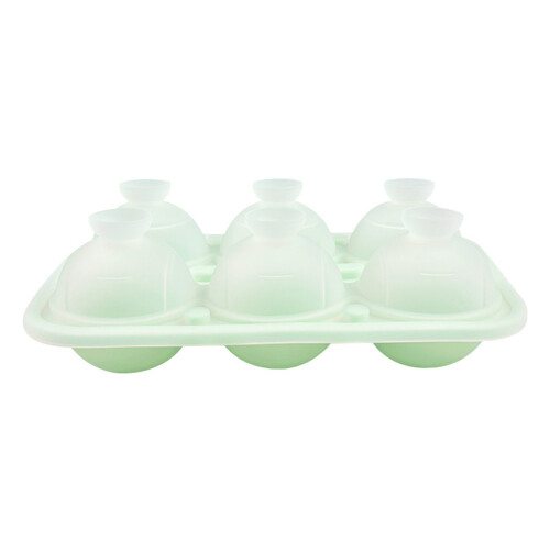Innovative Tennisform-Eiswürfel-Silikonformen zum-Grün 6