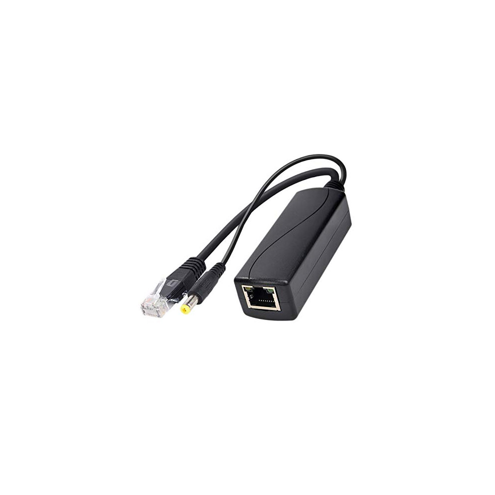 Gigabit Poe Splitter 10/100/1000 Mbps Rj45 Ieee 802.3Af/At 30W 9187378710647