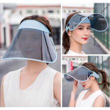 Adjustable UV Sun Visor Hat with 360 Rotation for Outdoor Hiking & Camping